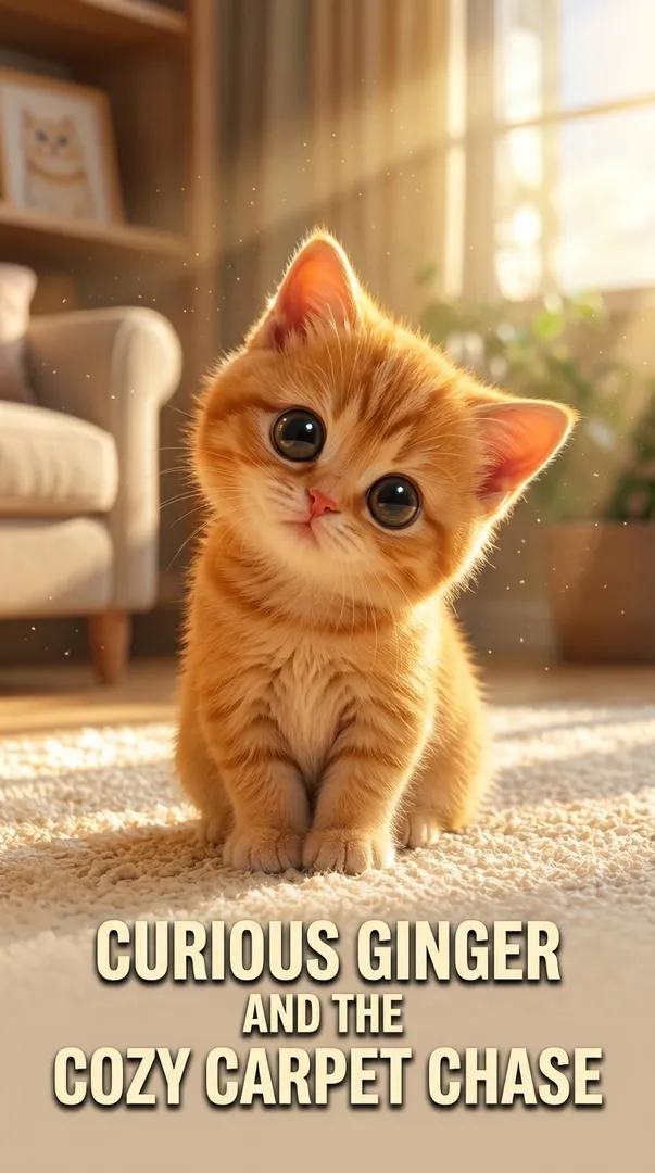Curious Ginger and the Cozy Carpet Chase