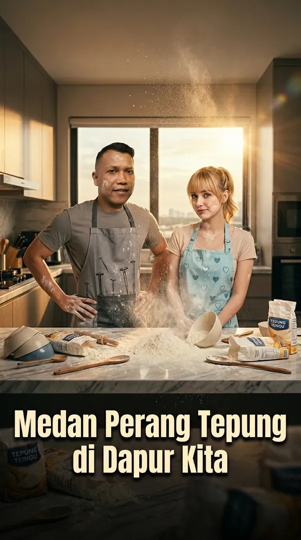 Medan Perang Tepung di Dapur Kita
