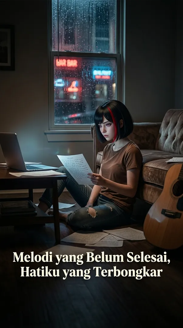 Melodi yang Belum Selesai, Hatiku yang Terbongkar