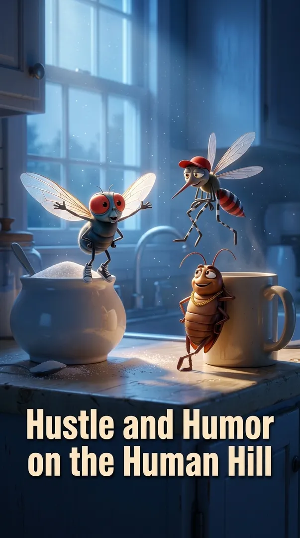 Hustle and Humor on the Human Hill