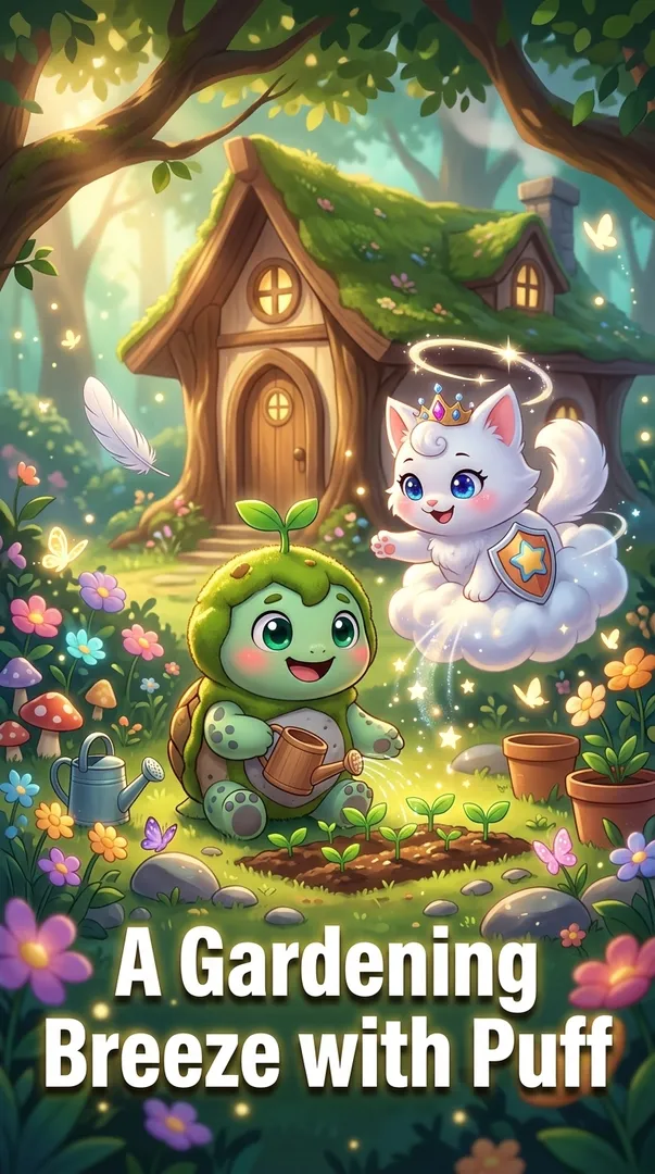A Gardening Breeze with Puff