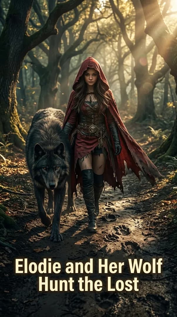 Elodie and Her Wolf Hunt the Lost