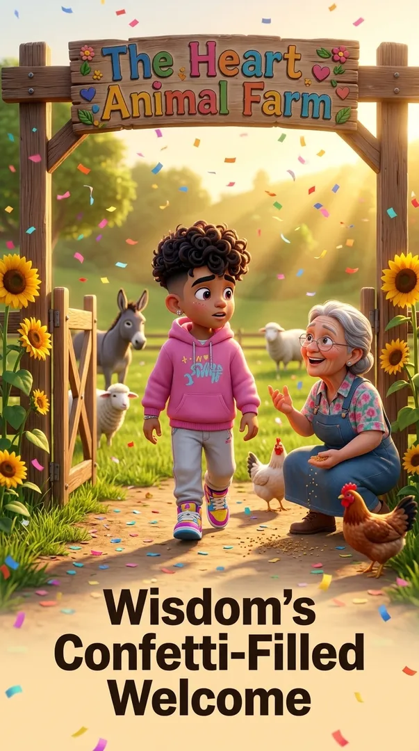 Wisdom's Confetti-Filled Welcome