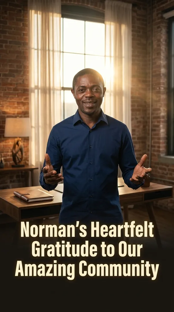 Norman's Heartfelt Gratitude to Our Amazing Community