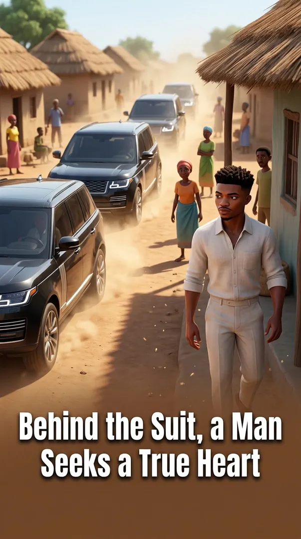 Behind the Suit, a Man Seeks a True Heart