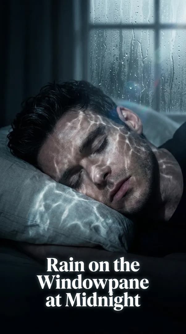 Rain on the Windowpane at Midnight