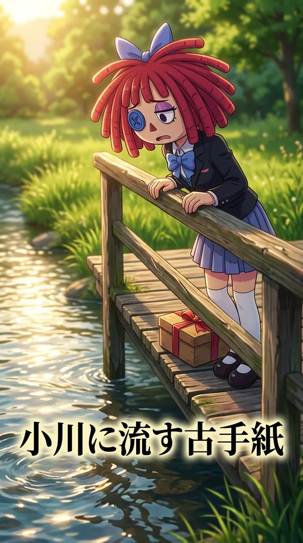 小川に流す古い手紙