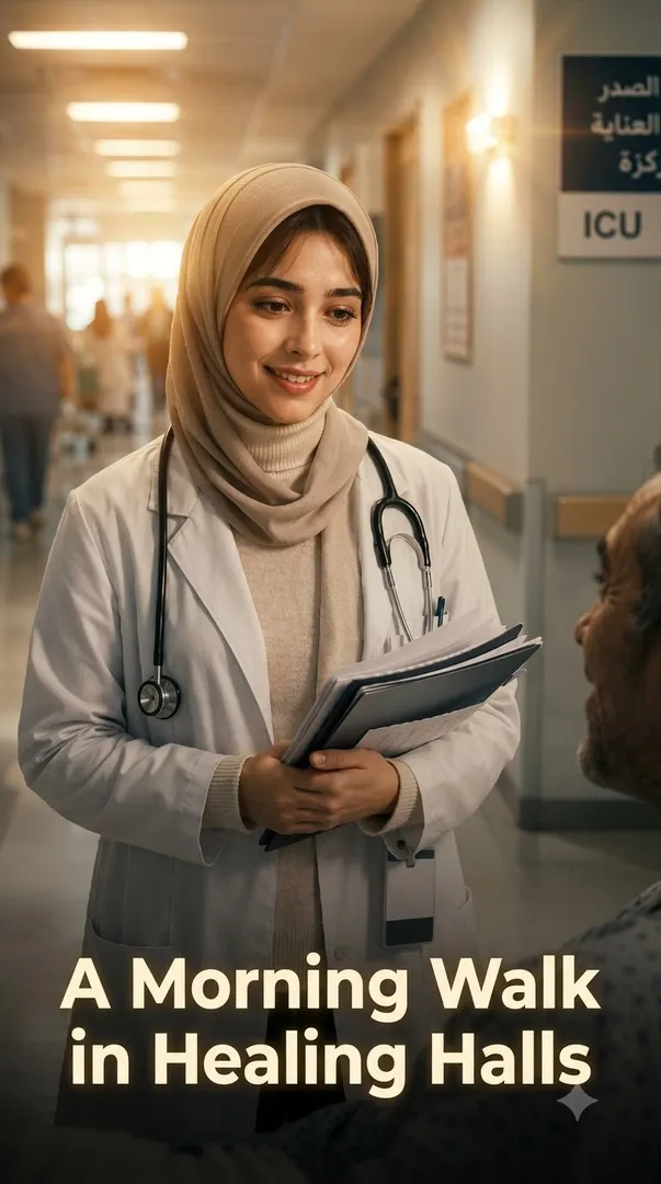 A Morning Walk in Healing Halls