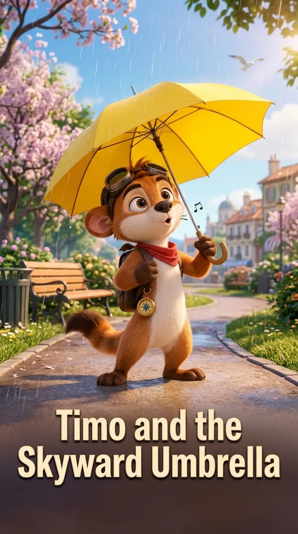 Timo and the Skyward Umbrella