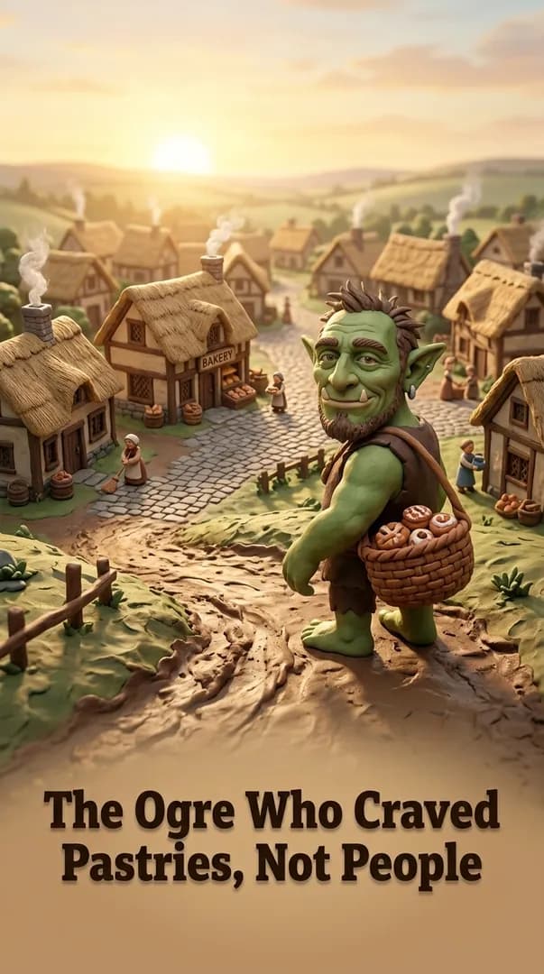 The Ogre Who Craved Pastries, Not People