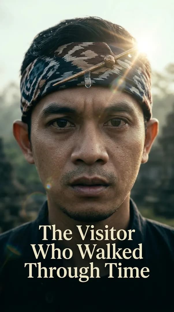 The Visitor Who Walked Through Time