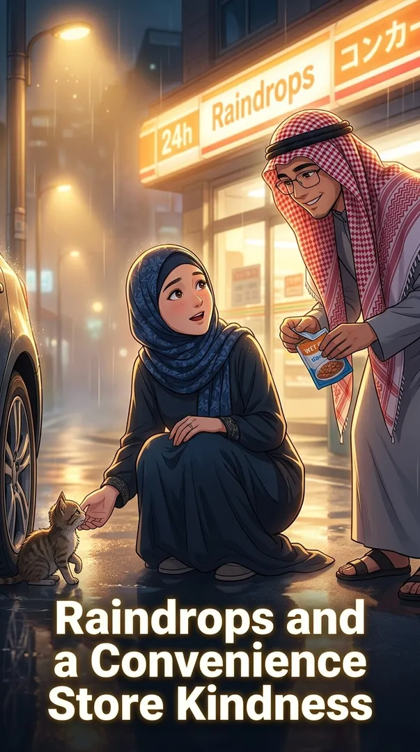Raindrops and a Convenience Store Kindness