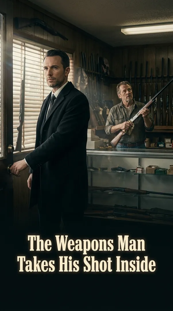 The Weapons Man Takes His Shot Inside