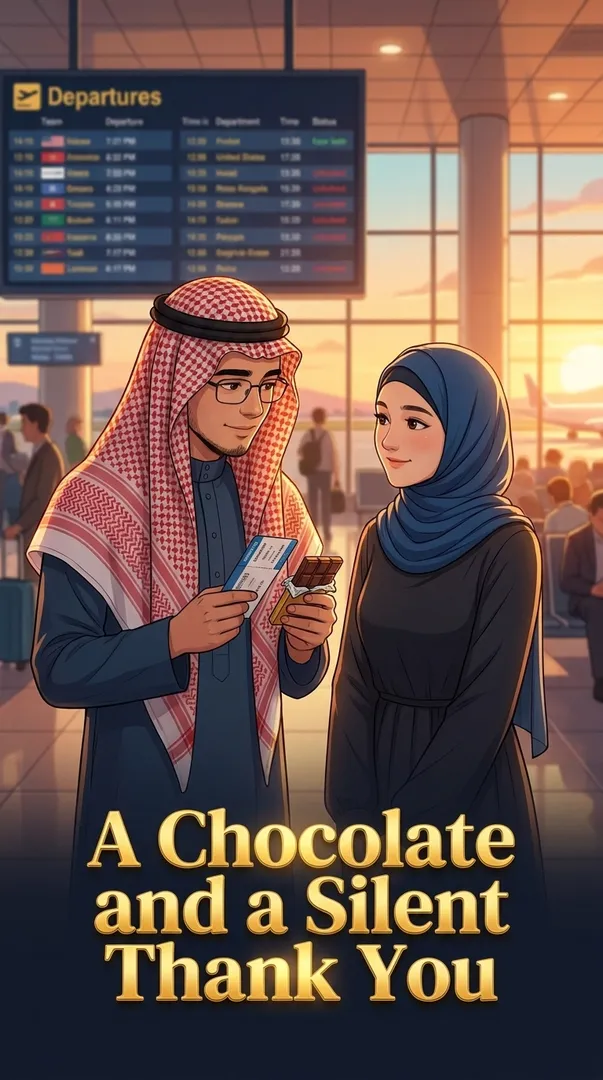 A Chocolate and a Silent Thank You