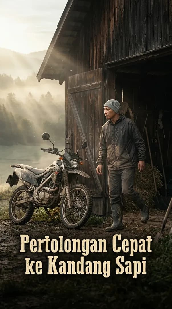 Pertolongan Cepat ke Kandang Sapi