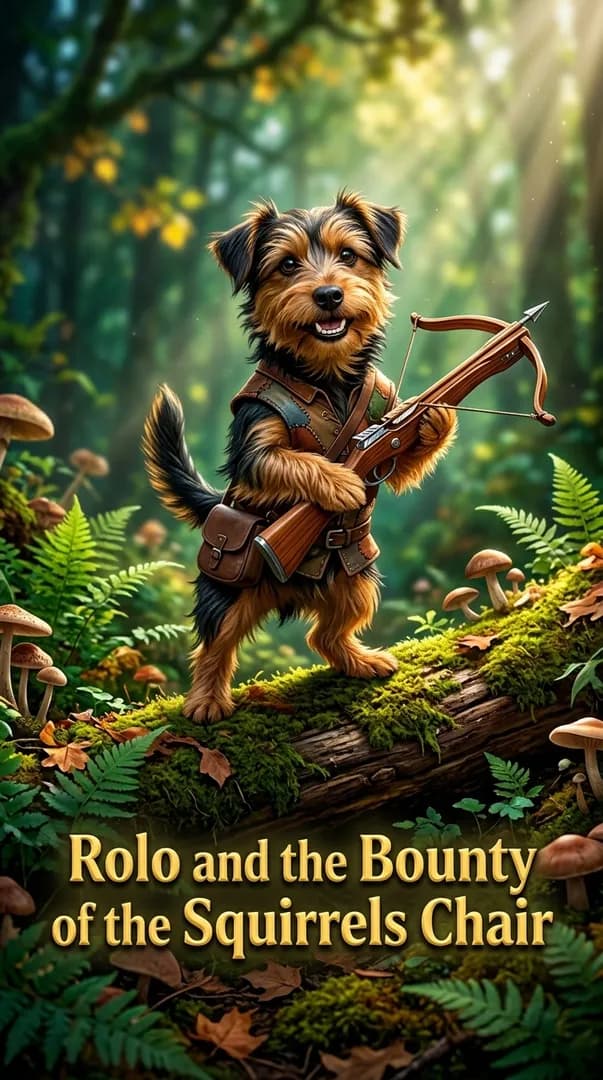 Rolo and the Bounty of the Squirrels Chair