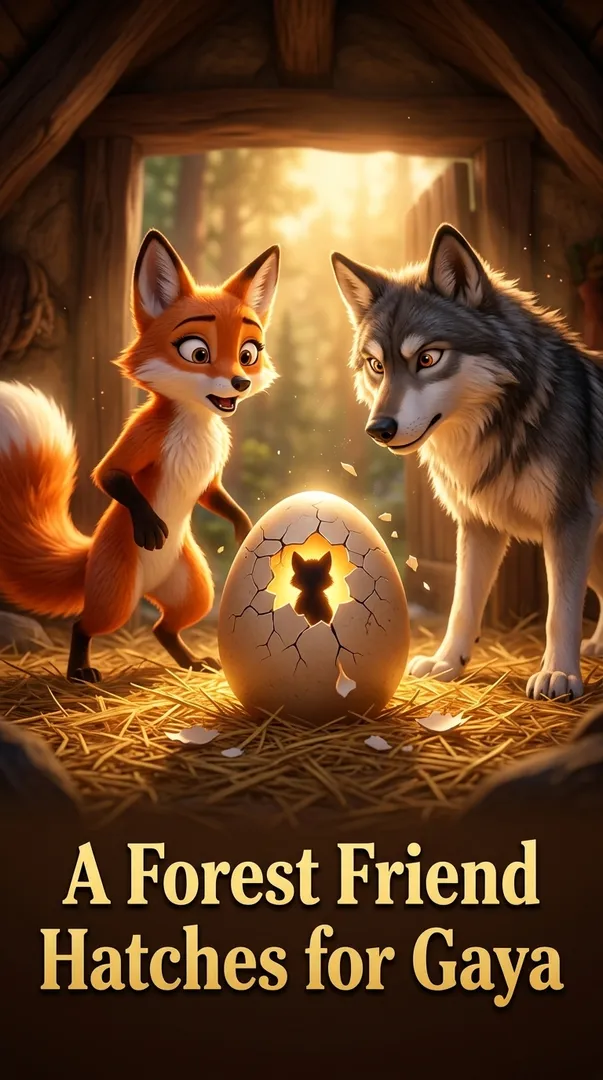 A Forest Friend Hatches for Gaya