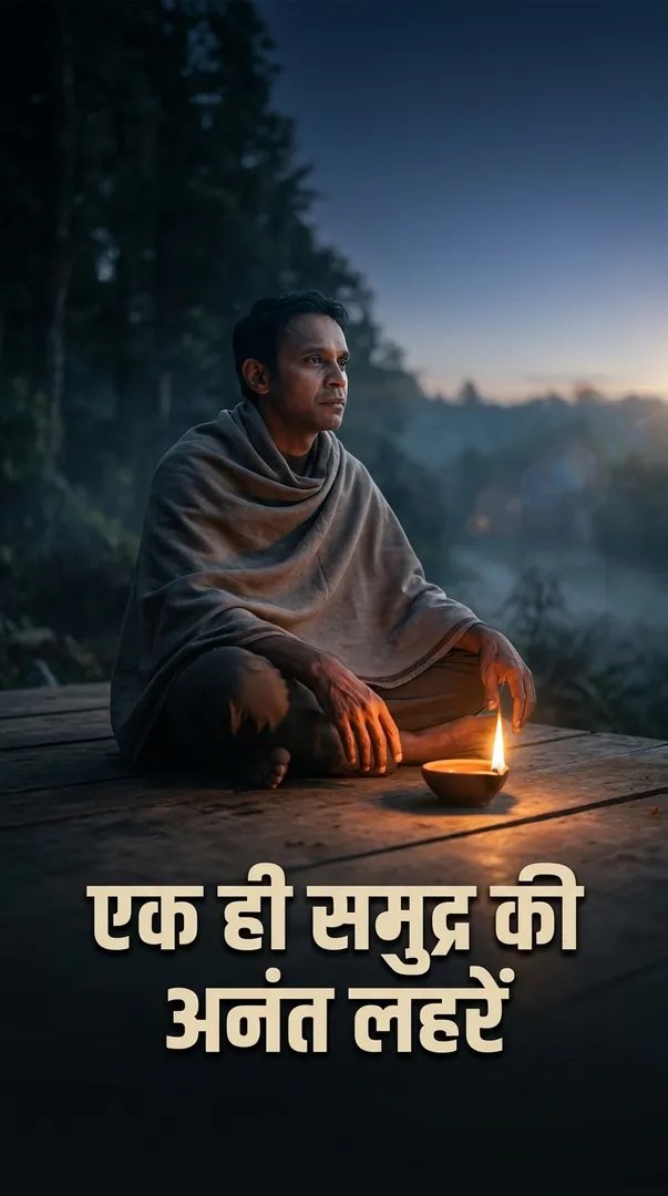 एक ही समुद्र की अनंत लहरें