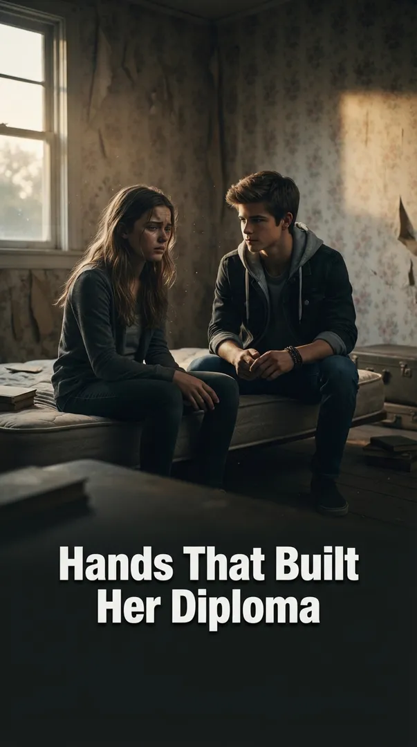 Hands That Built Her Diploma