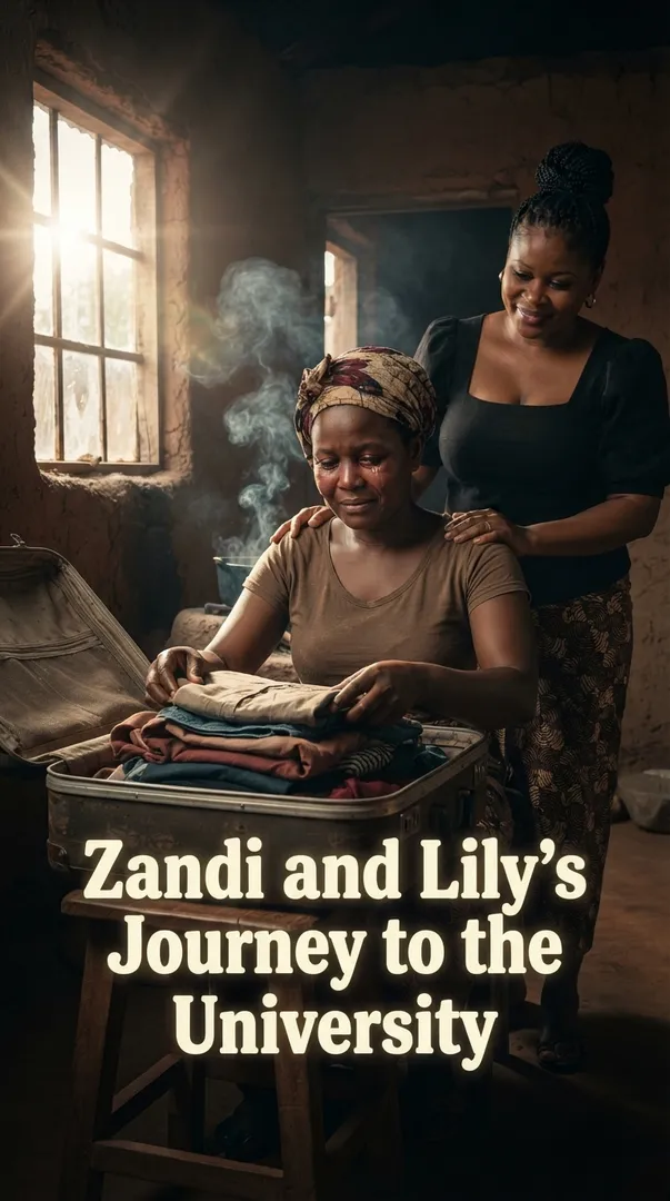 Zandi and Lily's Journey to the University