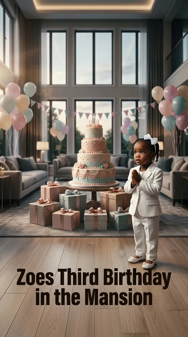 Zoes Third Birthday in the Mansion