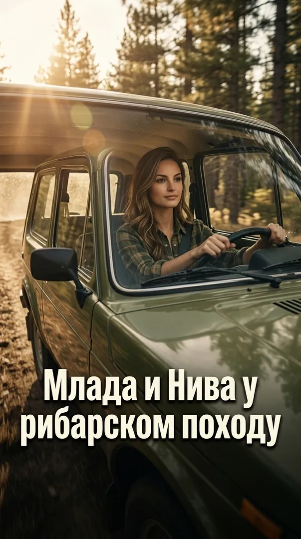 Млада и Нива у рибарском походу