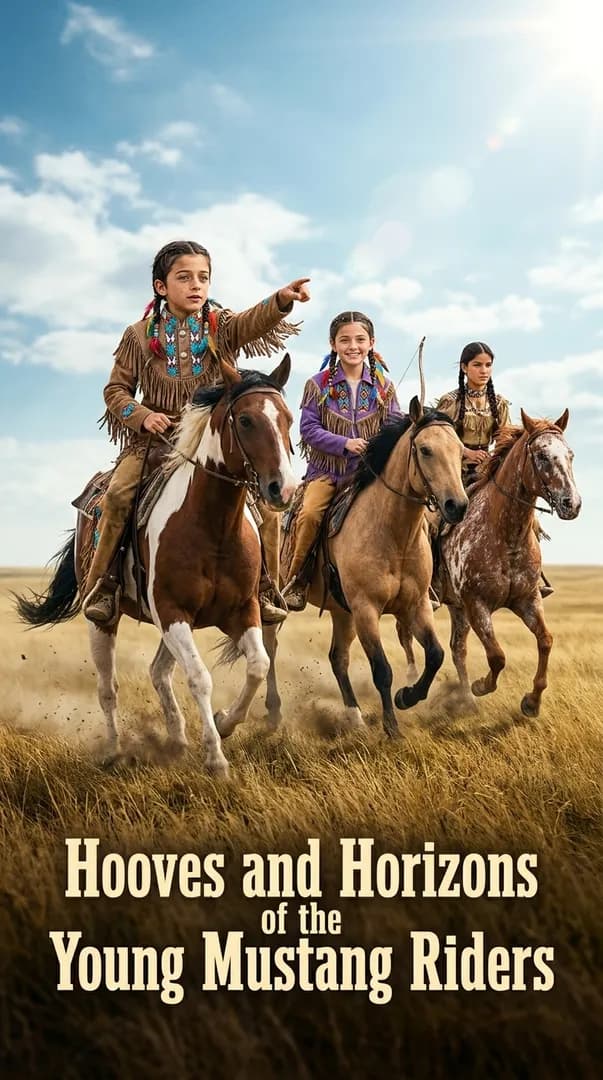 Hooves and Horizons of the Young Mustang Riders