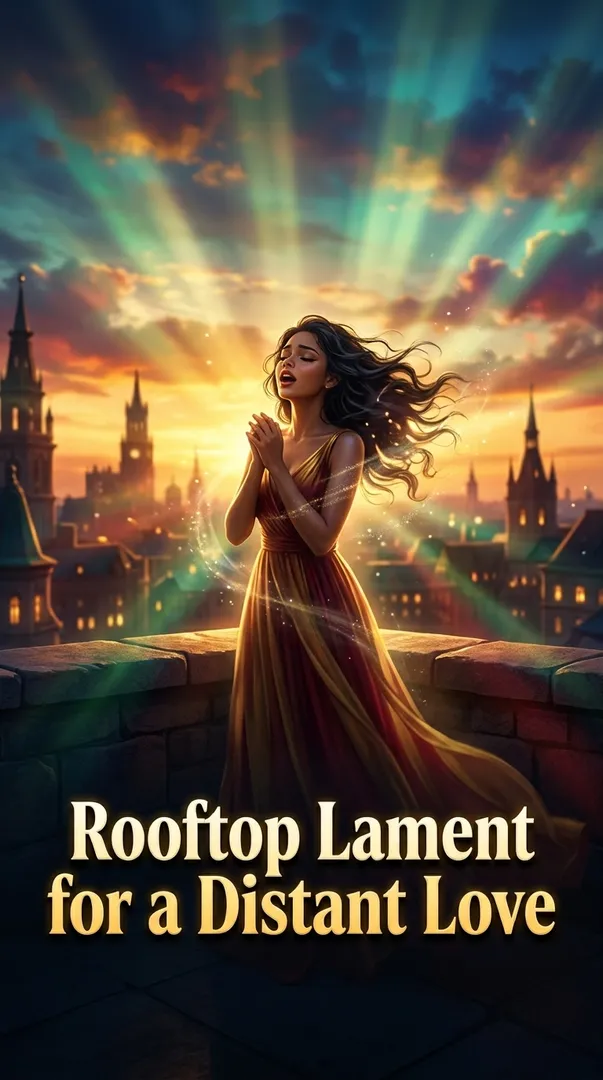Rooftop Lament for a Distant Love