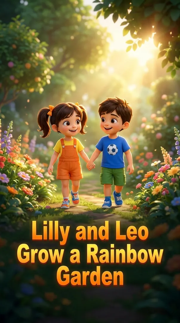 Lilly and Leo Grow a Rainbow Garden