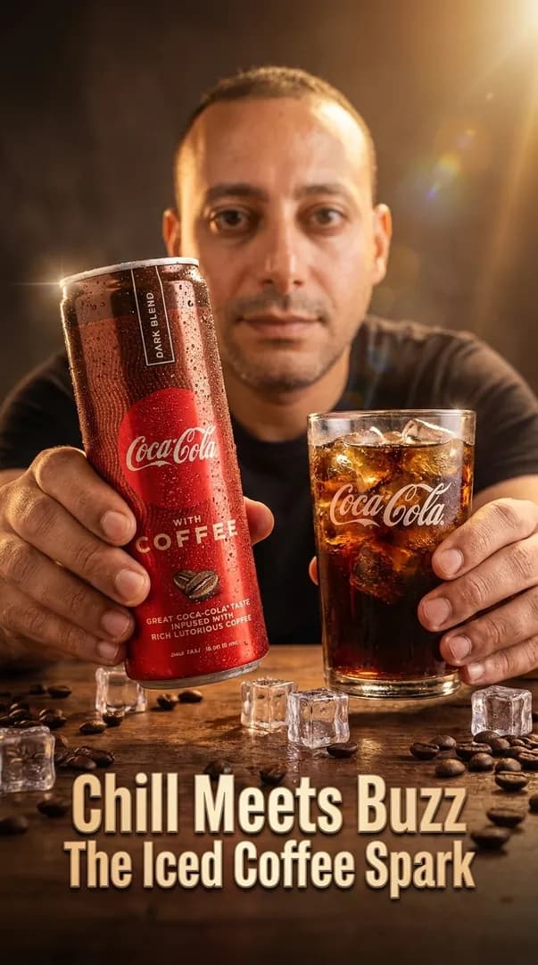 Chill Meets Buzz The Iced Coffee Spark