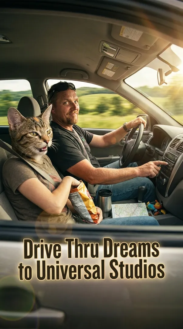 Drive Thru Dreams to Universal Studios