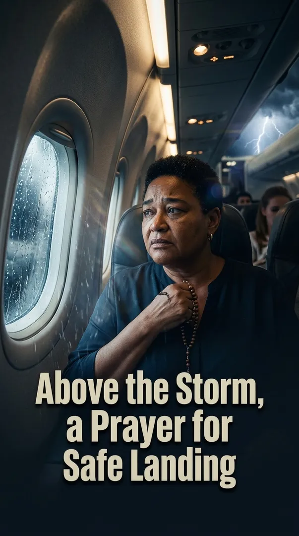 Above the Storm, a Prayer for Safe Landing