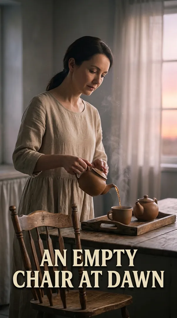 An Empty Chair at Dawn