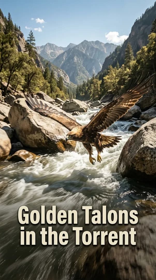 Golden Talons in the Torrent