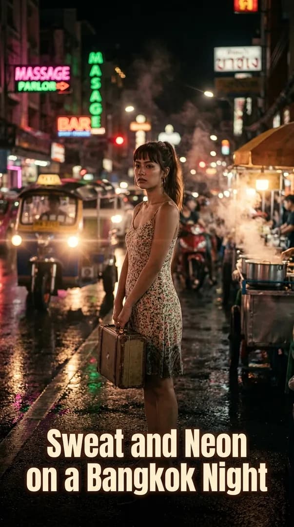 Sweat and Neon on a Bangkok Night