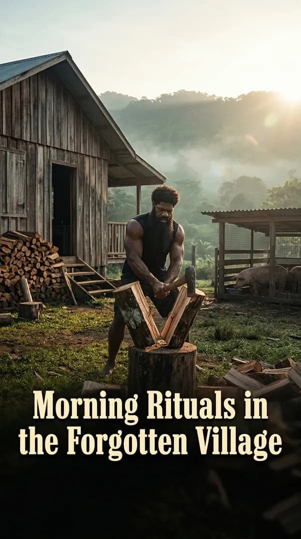 Morning Rituals in the Forgotten Village