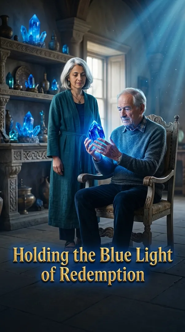Holding the Blue Light of Redemption