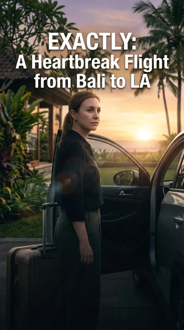 A Heartbreak Flight from Bali to LA