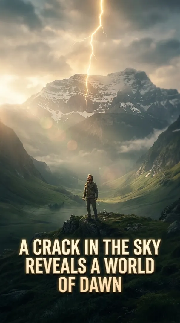 A Crack in the Sky Reveals a World of Dawn