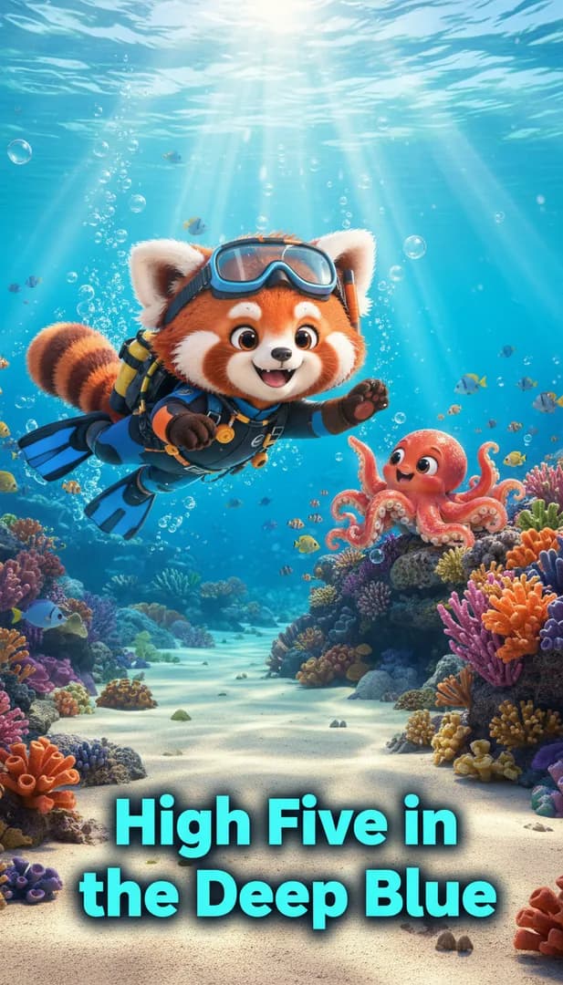 High Five in the Deep Blue
