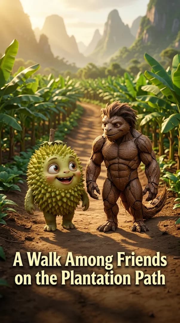 A Walk Among Friends on the Plantation Path