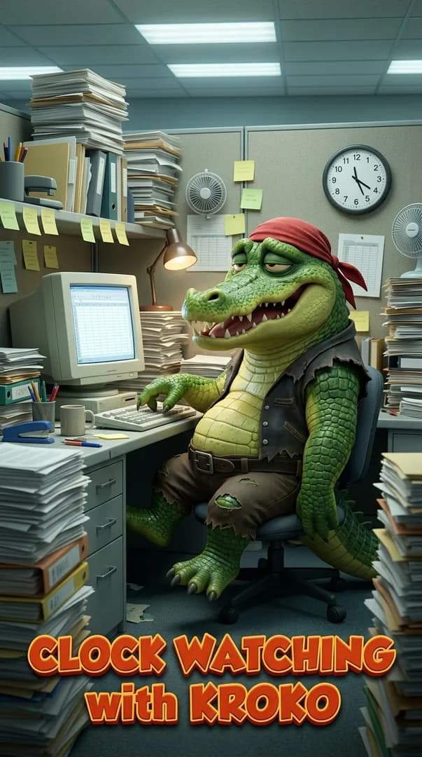 Clock Watching with Kroko