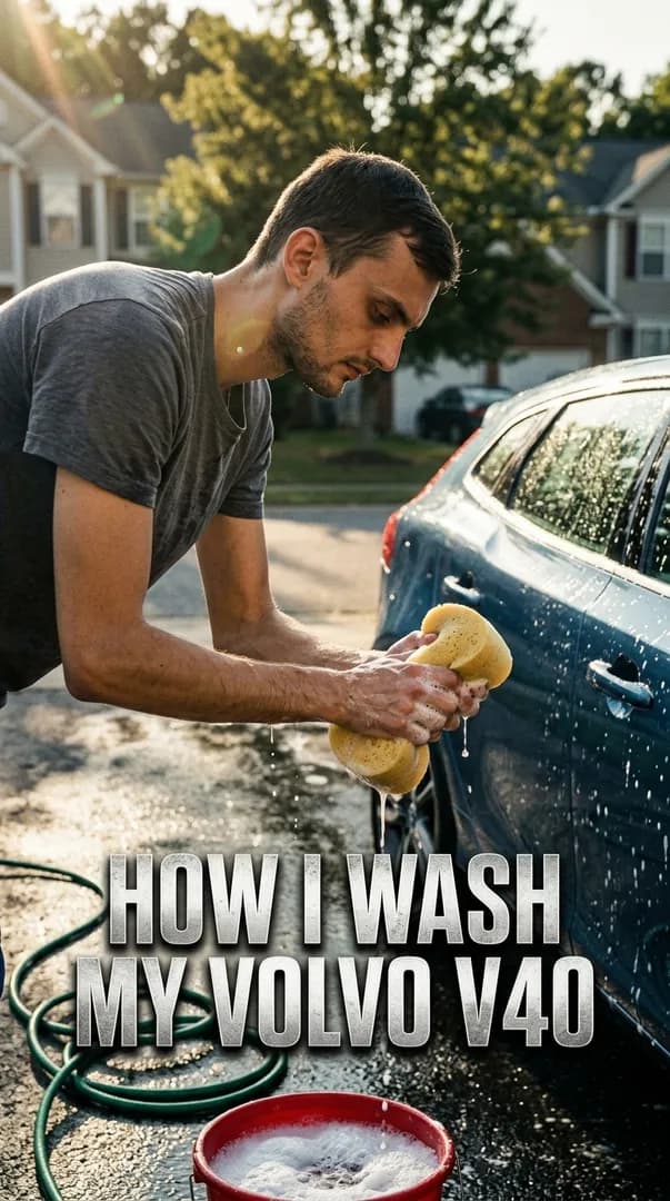 How I Wash My Volvo V40