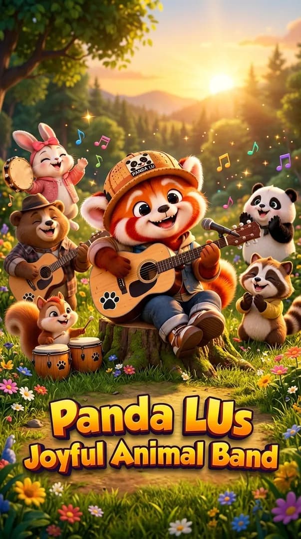 Panda LUs Joyful Animal Band
