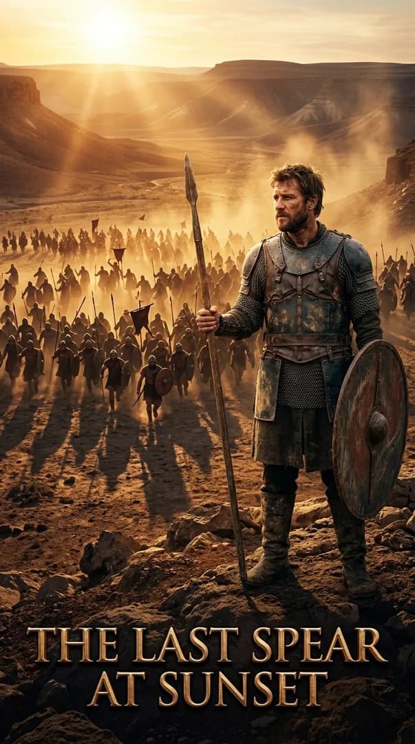 The Last Spear at Sunset