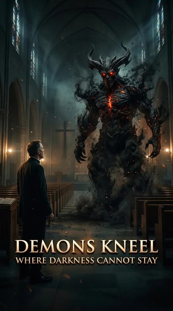 Evil Bows Before the Light of Christ