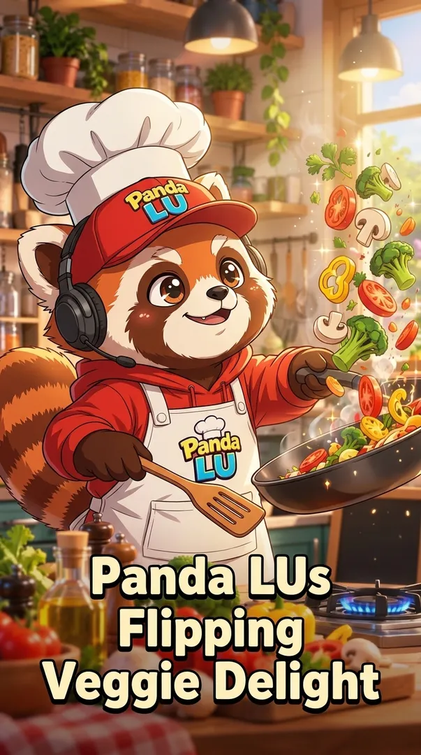 Panda LUs Flipping Veggie Delight