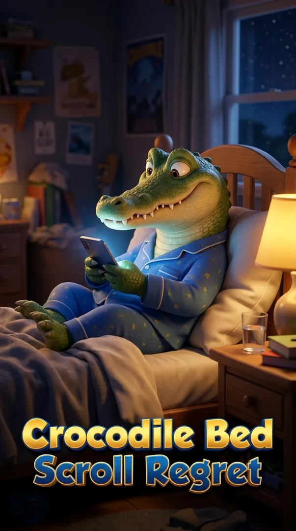 Crocodile Bed Scroll Regret