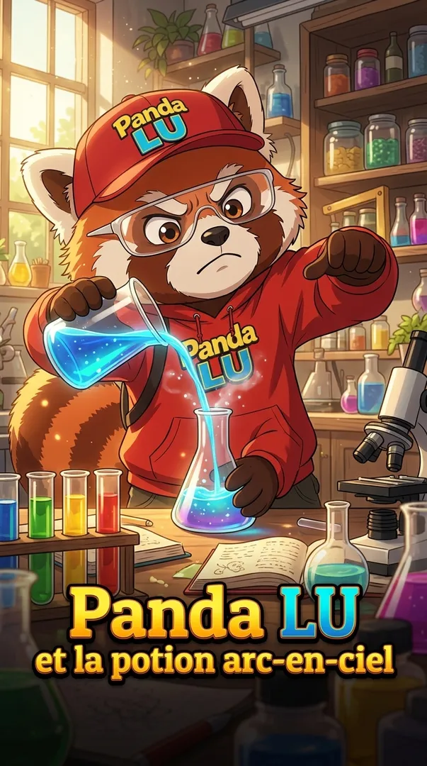 Panda LU et la potion arc-en-ciel
