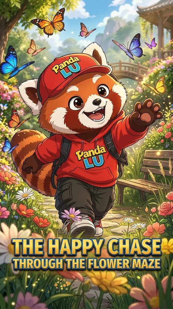 The Happy Chase Through the Flower Maze